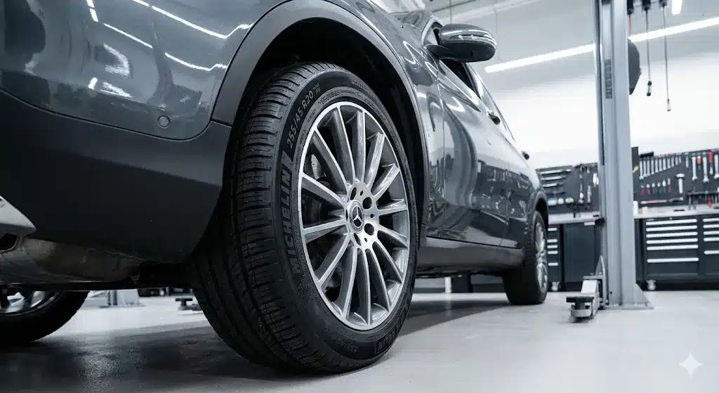 Revisión Mercedes Clase GLC en San Sebastian de Los Reyes, Neumatico.