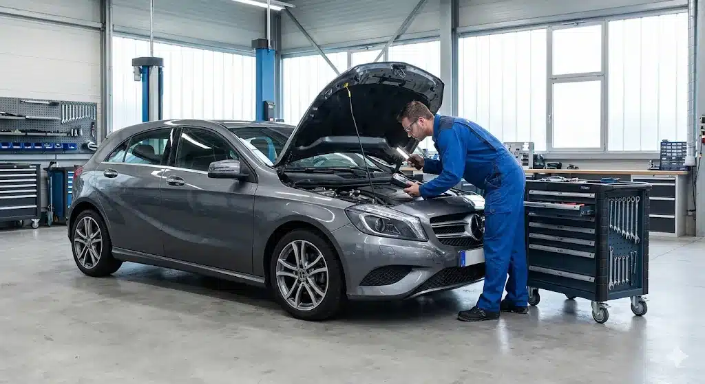 Revisión Mercedes Clase A en San Sebastian de Los Reyes