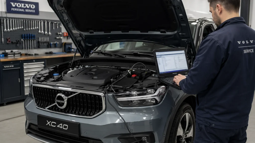 Revisión Volvo Xc40 en San Sebastian de Los Reyes